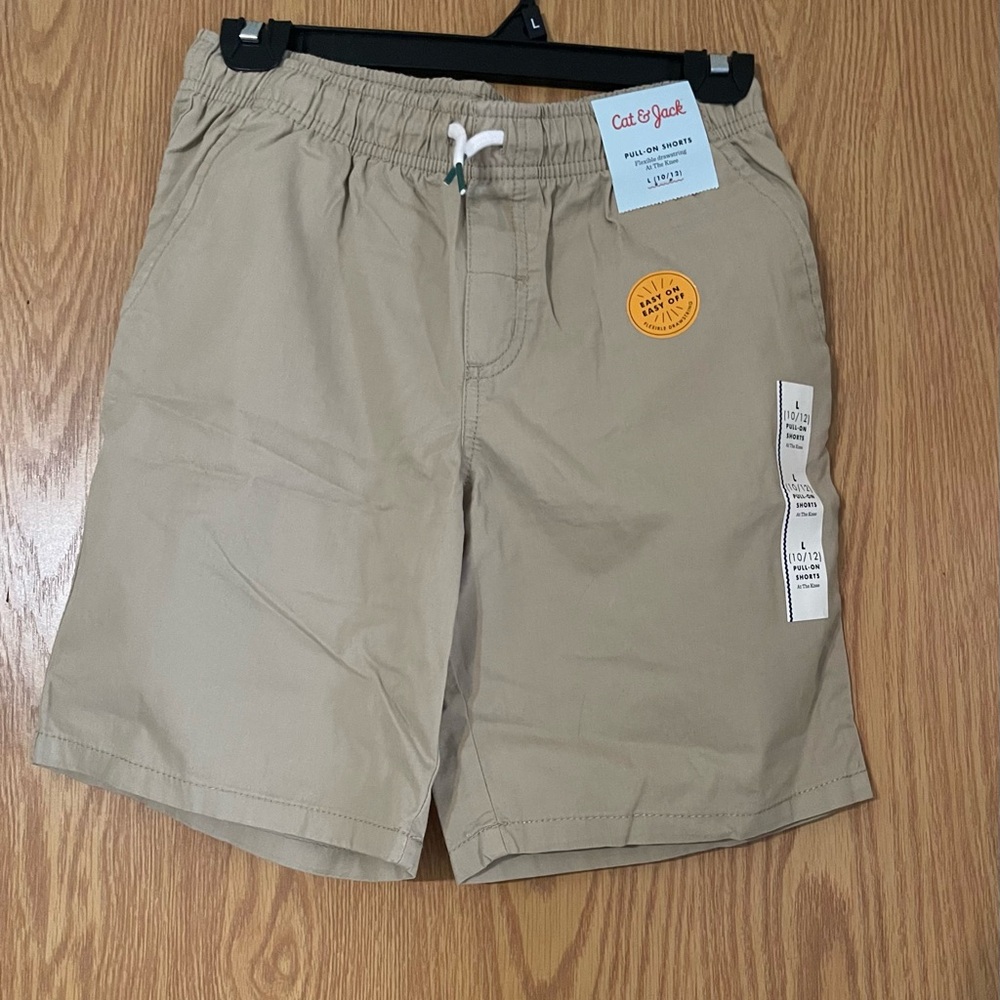 Boys Cat & Jack khaki Shorts